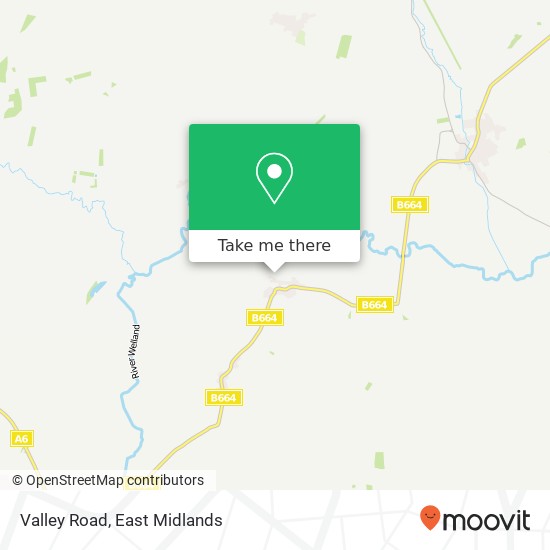 Valley Road map