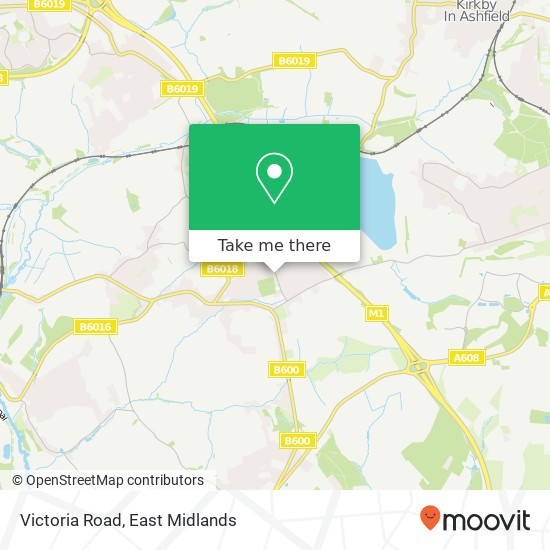 Victoria Road map