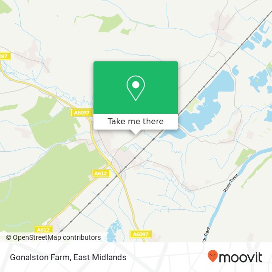 Gonalston Farm map