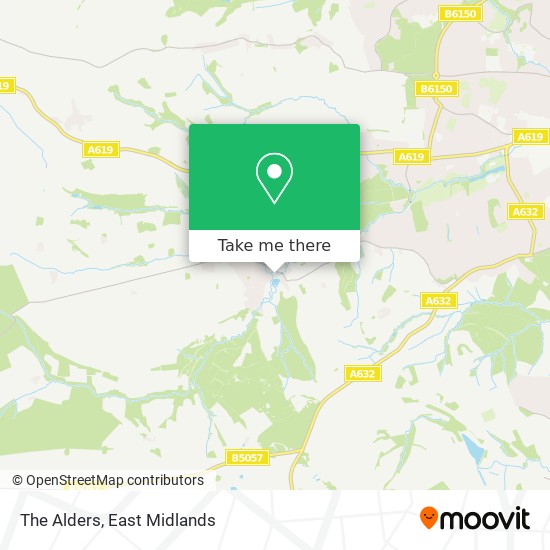 The Alders map