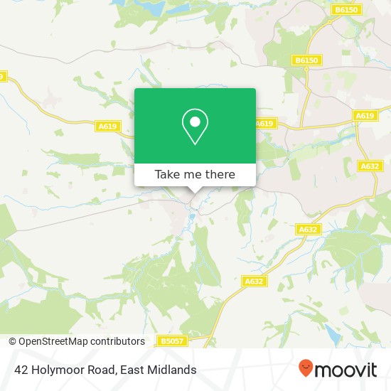 42 Holymoor Road map