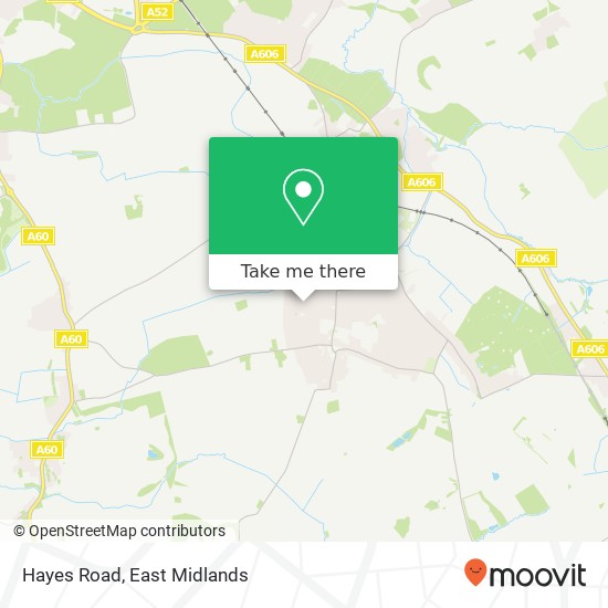 Hayes Road map