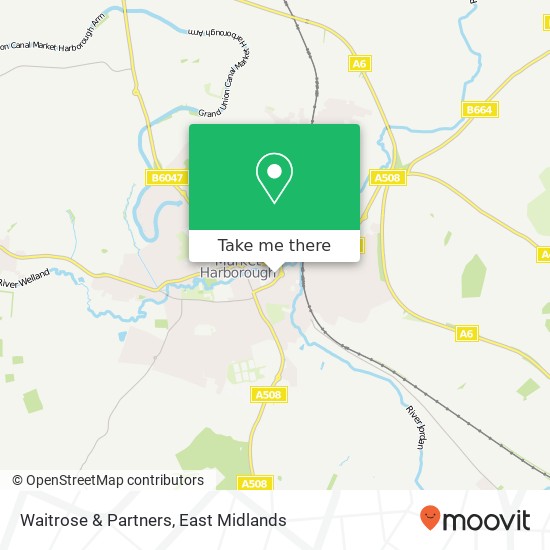 Waitrose & Partners map