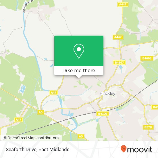Seaforth Drive map