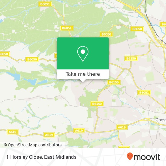 1 Horsley Close map