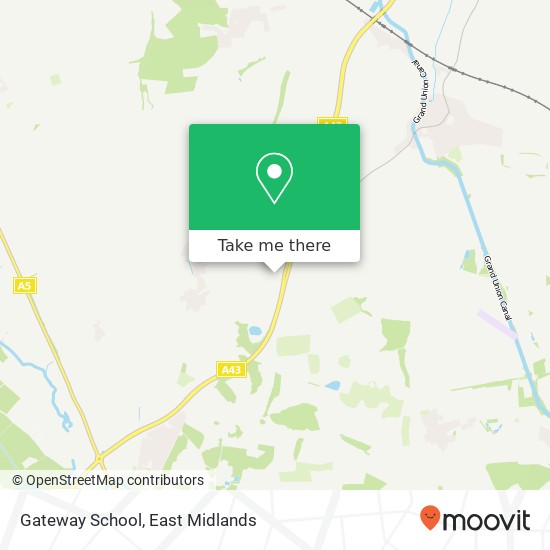 Gateway School map