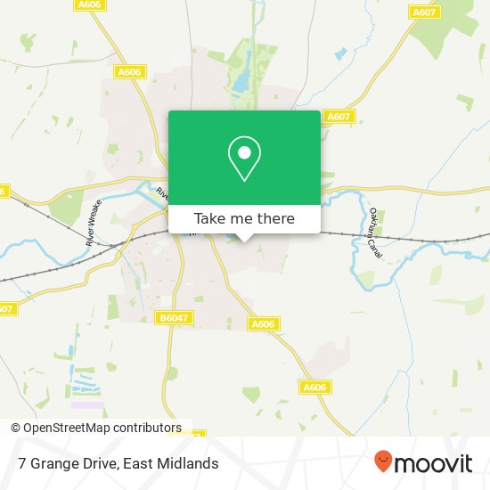 7 Grange Drive map