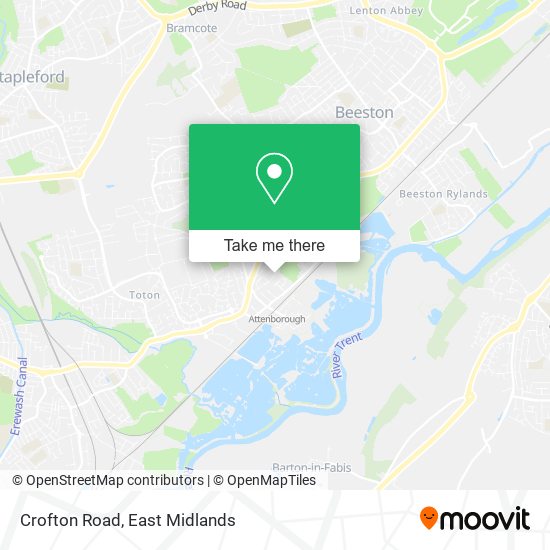 Crofton Road map