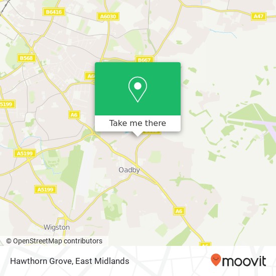 Hawthorn Grove map