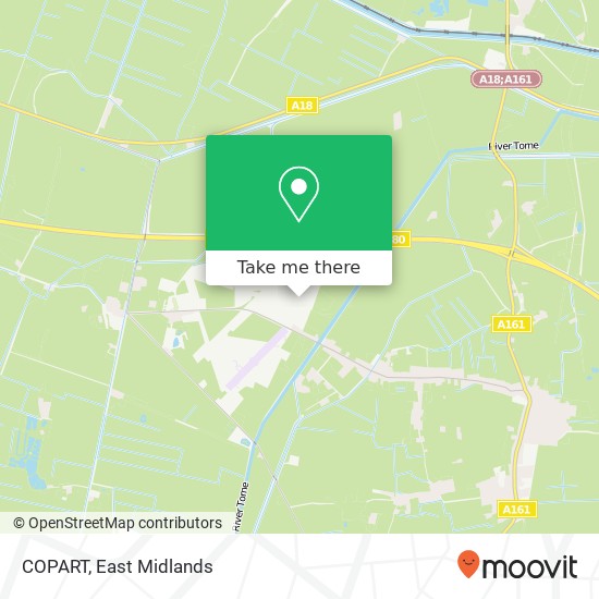 COPART map