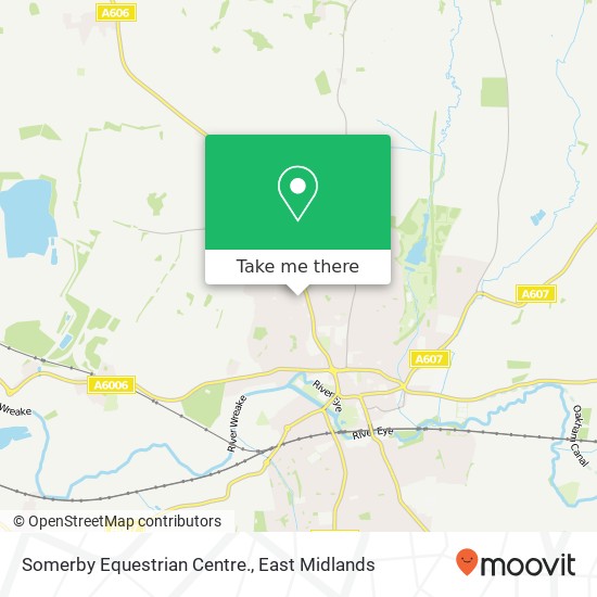Somerby Equestrian Centre. map