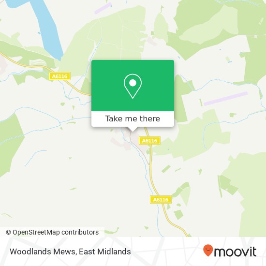 Woodlands Mews map