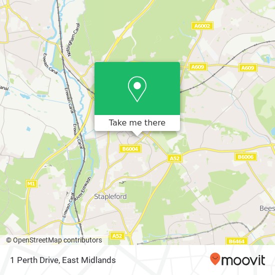 1 Perth Drive map