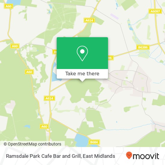 Ramsdale Park Cafe Bar and Grill map