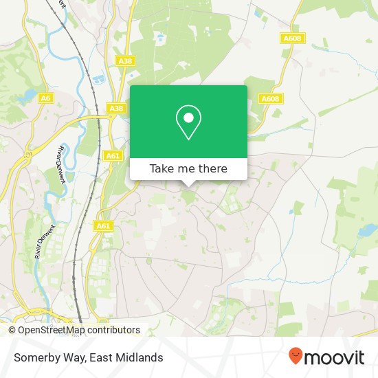 Somerby Way map