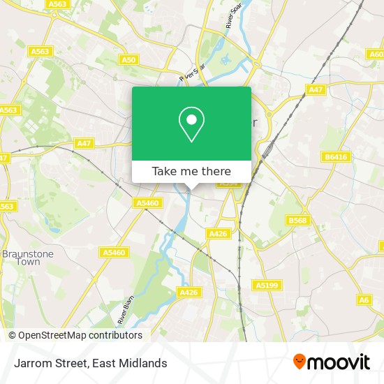 Jarrom Street map