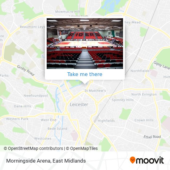 Morningside Arena map