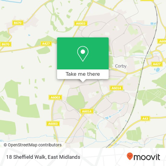 18 Sheffield Walk map