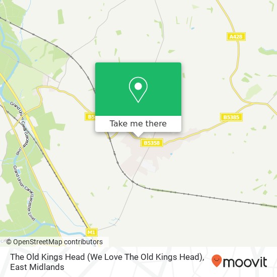 The Old Kings Head (We Love The Old Kings Head) map