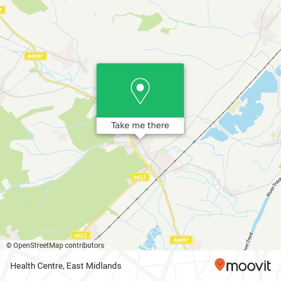 Health Centre map