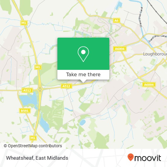 Wheatsheaf map