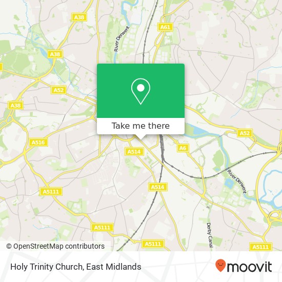 Holy Trinity Church map