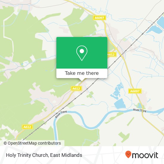 Holy Trinity Church map