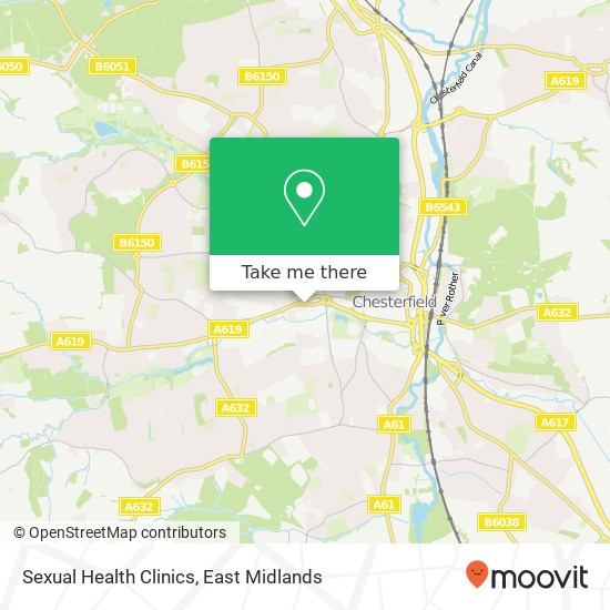 Sexual Health Clinics map