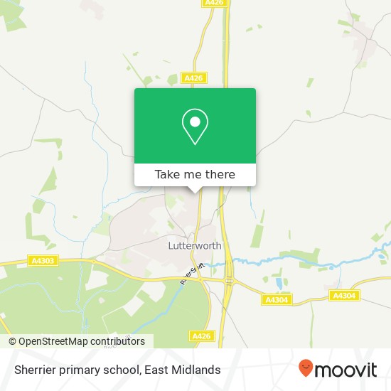 Sherrier primary school map