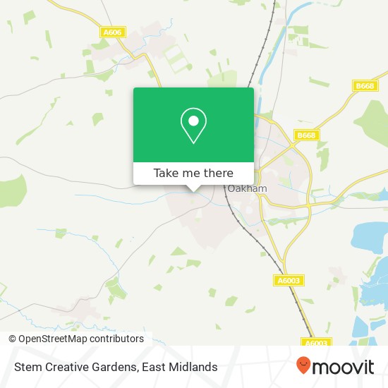 Stem Creative Gardens map