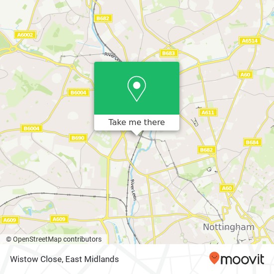 Wistow Close map