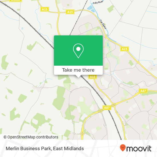 Merlin Business Park map