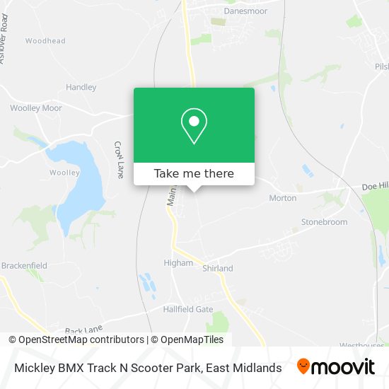 Mickley BMX Track N Scooter Park map