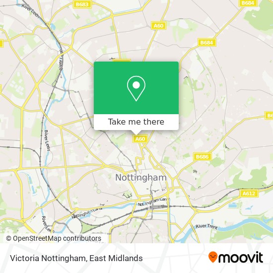 Victoria Nottingham map