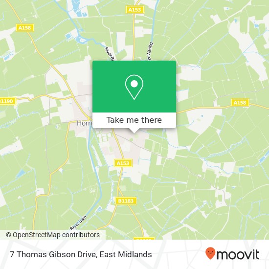 7 Thomas Gibson Drive map