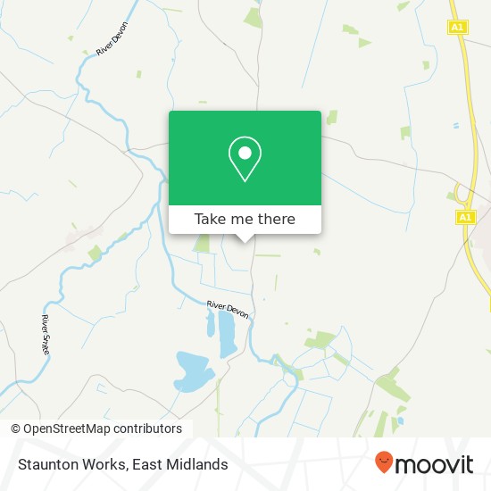 Staunton Works map