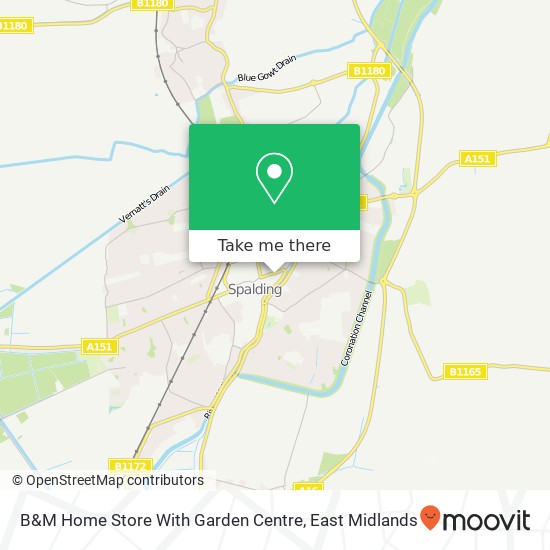 B&M Home Store With Garden Centre map