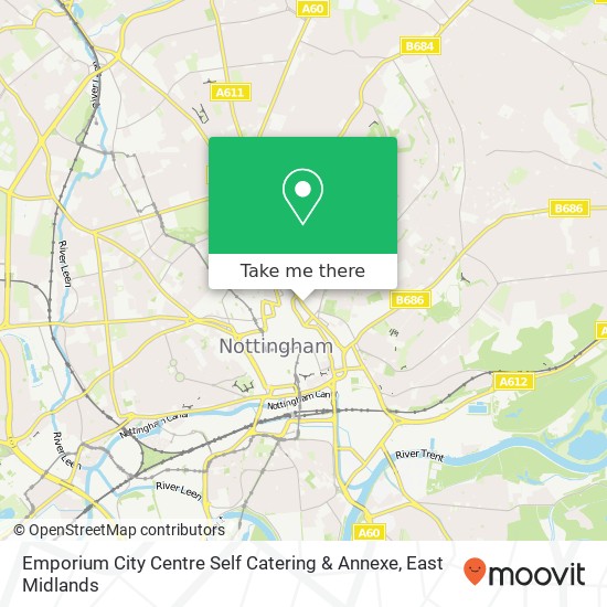 Emporium City Centre Self Catering & Annexe map