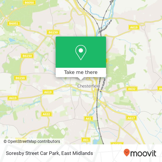 Soresby Street Car Park map