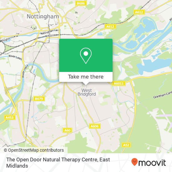 The Open Door Natural Therapy Centre map