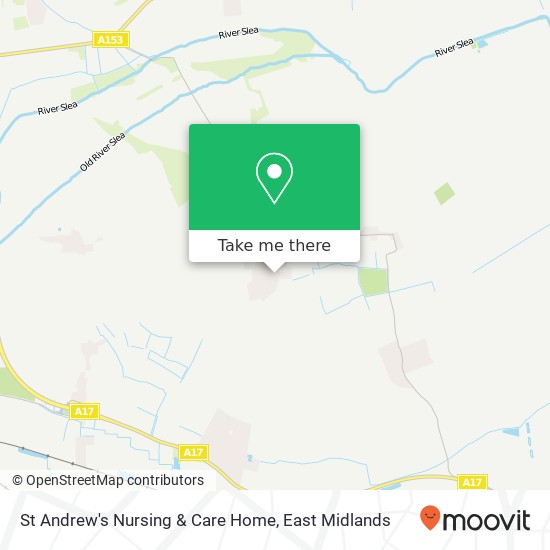 St Andrew's Nursing & Care Home map