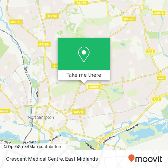 Crescent Medical Centre map