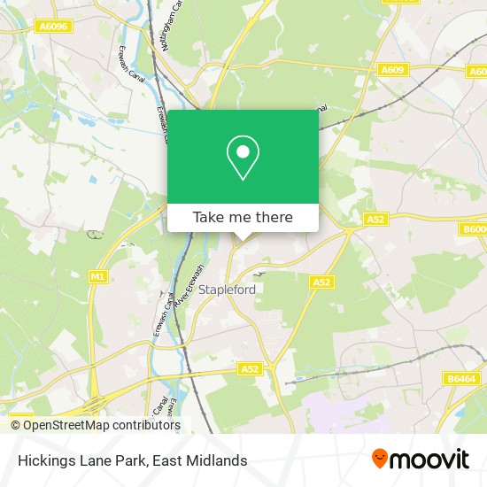 Hickings Lane Park map
