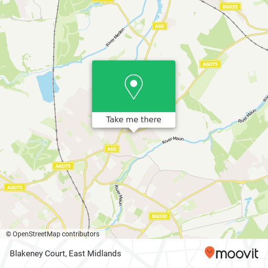 Blakeney Court map