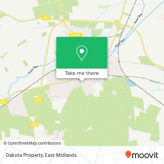 Dakota Property map