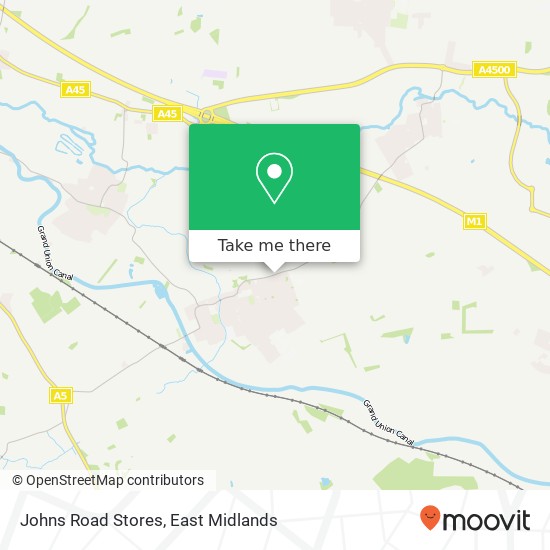Johns Road Stores map