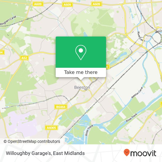 Willoughby Garage's map