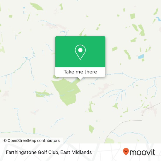 Farthingstone Golf Club map