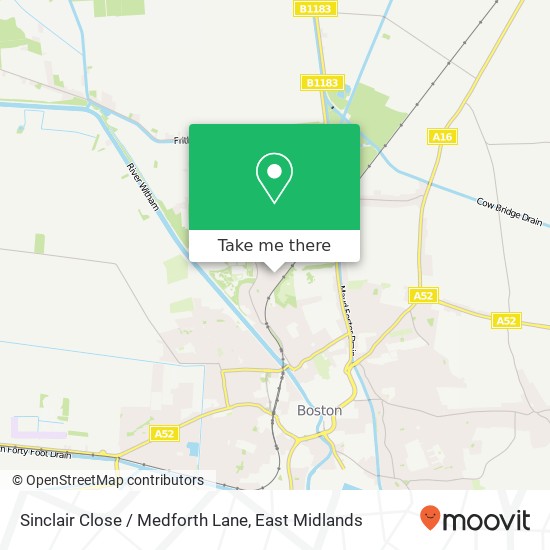 Sinclair Close / Medforth Lane map