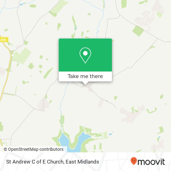 St Andrew C of E Church map